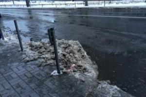 У Тернополі вулиці затоплює водою