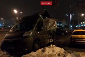 Украинец на фуре устроил массовое ДТП в Москве