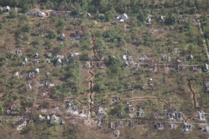 Военные показали, как выглядят позиции боевиков в Авдеевской промзоне