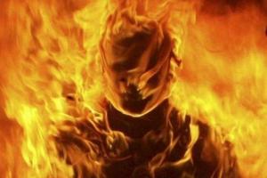 Британец установил мировой рекорд, превратив себя в живой факел