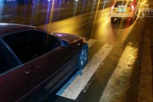 ДТП в Мариуполе: "семерка" влетела в BMW на пешеходном переходе 