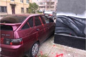 В Питере поглумились над портретом убитого террориста Моторолы