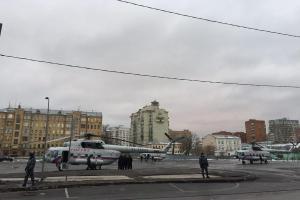 В центре Москвы странное движение: правительственные вертолеты, оцепление, мигалки, матерная ругань