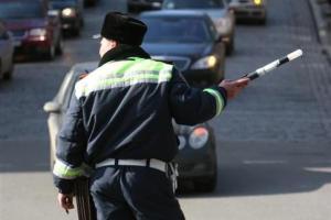 Украинские водители не подчиняются гаишникам