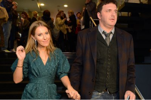 Ксенія Собчак вперше з'явилася на людях після народження дитини