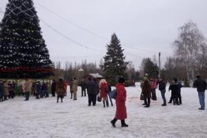 В Горишних Плавнях участники АТО разогнали песенный флешмоб