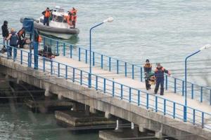 Появились фотографии Ту-154 со спутника