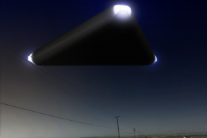 Тарелка пришельцев или секретный корабль: в США не могут распознать летательный аппарат, попавший в кадр