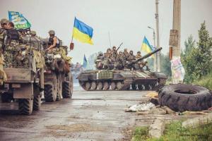 Бойцы АТО уничтожили огневые позиции боевиков мощным ударом из БМП: опубликовано видео
