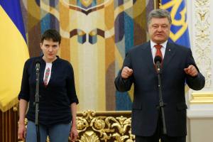 Порошенко высказался о переговорах Савченко с главарями "ЛДНР"