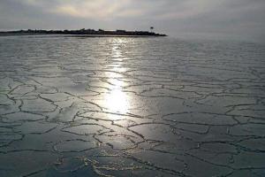 Азовское море заледенело: опубликованы фото