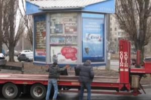 В оккупированном Луганске боевики собираются снести 30 киосков в ближайшие десять дней