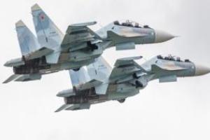 В Крым переброшены российские истребители Су-30СМ
