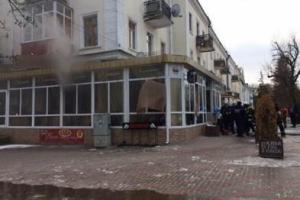 В Хмельницком произошел серьезный пожар: загорелась кофейня