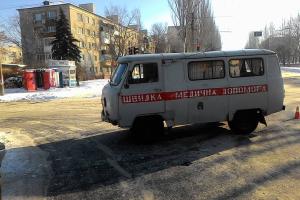 В Лисичанске попала в аварию скорая помощь