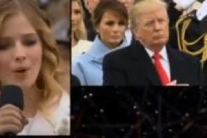 16-летняя украинка Джеки Иванко исполнила гимн США на инаугурации Трампа: появилось видео