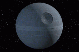 В NASA показали удивительный снимок ʺЗвезды смертиʺ возле Сатурна