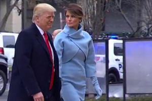 Будущая первая леди США выглядит восхитительно: в Сети пришли в восторг от платья Меланьи Трамп