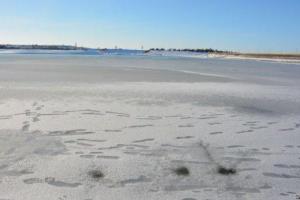 В оккупированном Крыму впервые за много лет замерзли водохранилища
