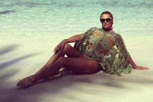 Волочкова запретила комментировать ее откровенные снимки с Мальдив