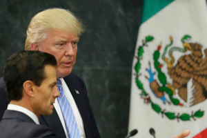 В США Дональд Трамп ответил на отказ президента Мексики платить за стену на границе