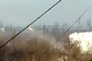 "Град" террористов ведет огонь прямо из жилого района Донецка
