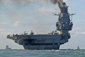 Авианосец "Адмирал Кузнецов" на обратном пути из Сирии преследуют несколько кораблей НАТО 