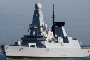 В Украину прибудет британский ракетный эсминец HMS Diamond