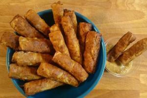 Хрустящие картофельные гренки