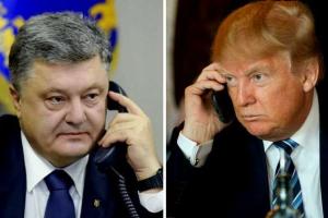 У Порошенко рассказали о его разговоре с Президентом США