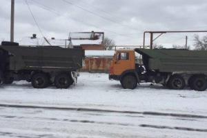 В Северодонецке полиция задержала грузовик с незаконным углем