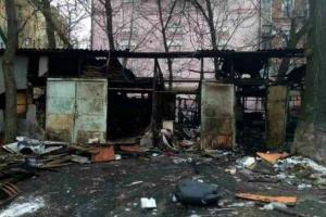 При пожаре в Киеве два человека сгорели заживо