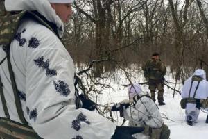 Бойцы АТО отвоевали территорию у чеченцев под Мариуполем