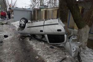 ДТП в Донецке: «Опель» с «полицейскими» разорвало на части, есть жертвы