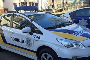 В Запорожье злоумышленники случайно угнали полицейскую машину