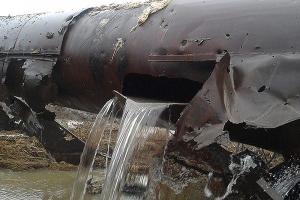 Террористы обстреляли Южнодонбасский водопровод: люди прятались в бомбоубежищах