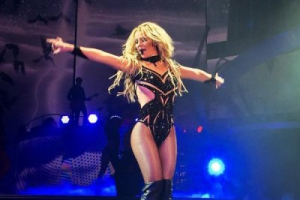 Бритни Спирс нечаянно обнажилась во время концерта