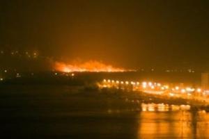 Столичные спасатели ликвидировали пожар площадью 4 километра на Осокорках