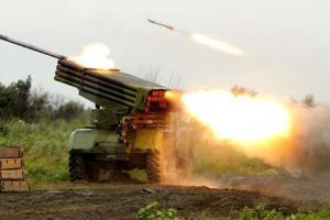 Север Горловки гремел ночью 