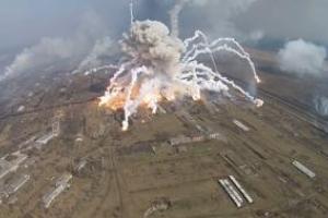 Дейнега: Балаклею действительно могли поджечь с помощью беспилотника