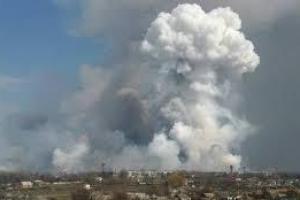 В Балаклее уже 4-й день раздаются взрывы, в городе разрушены дома