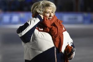 Тренер Татьяна Тарасова отказывается называть Плющенко коллегой