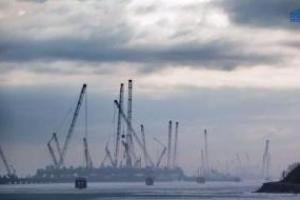 Керченский мост: интернет-пользователи обсуждают новое видео 