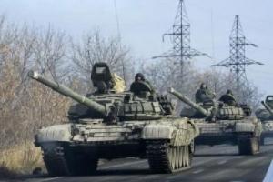 Из РФ боевикам Донбасса передали 10 "Градов" и 20 танков 