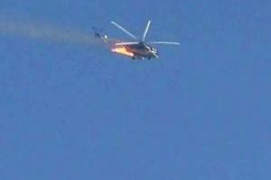 В Сирии сбили военный вертолет российской армии - СМИ