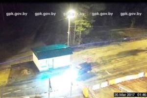 Через украино-белорусскую границу пытались прорваться нарушители: опубликовано видео погони