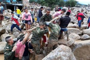 В Колумбии сель накрыл город: более 100 человек погибло