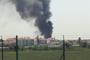 В Лиссабоне около супермаркета рухнул самолет: 5 погибших