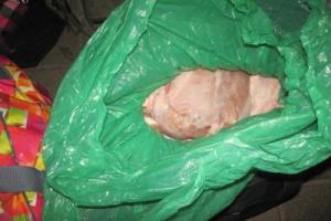 В России дефицит: В Москву хотели перевезти 240 кг мяса