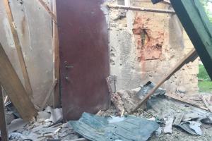 Последствия обстрела Авдеевки